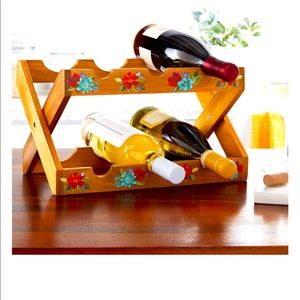 Pioneer Woman Spring Bouquet Wine Rack